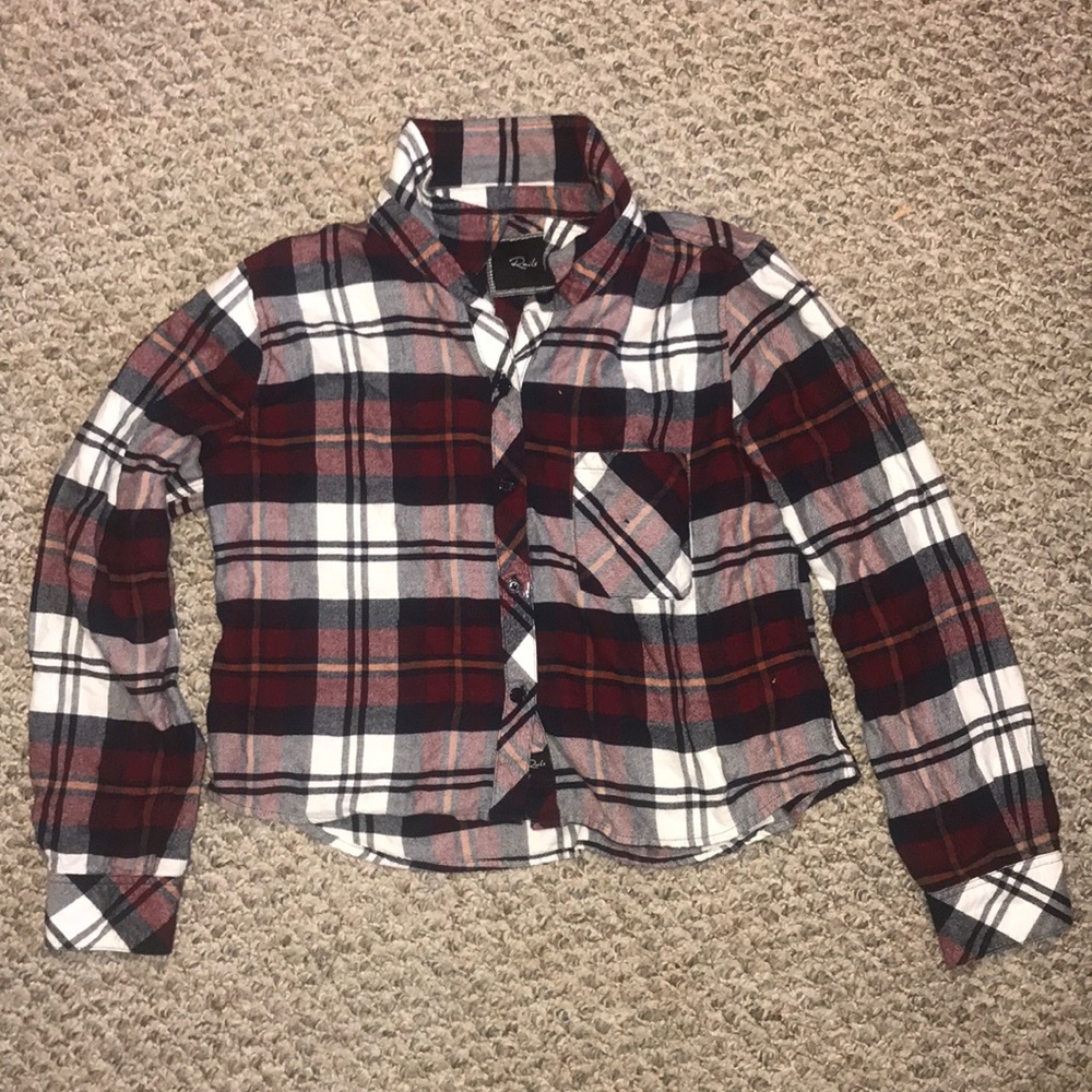 Rails Cropped Flannel